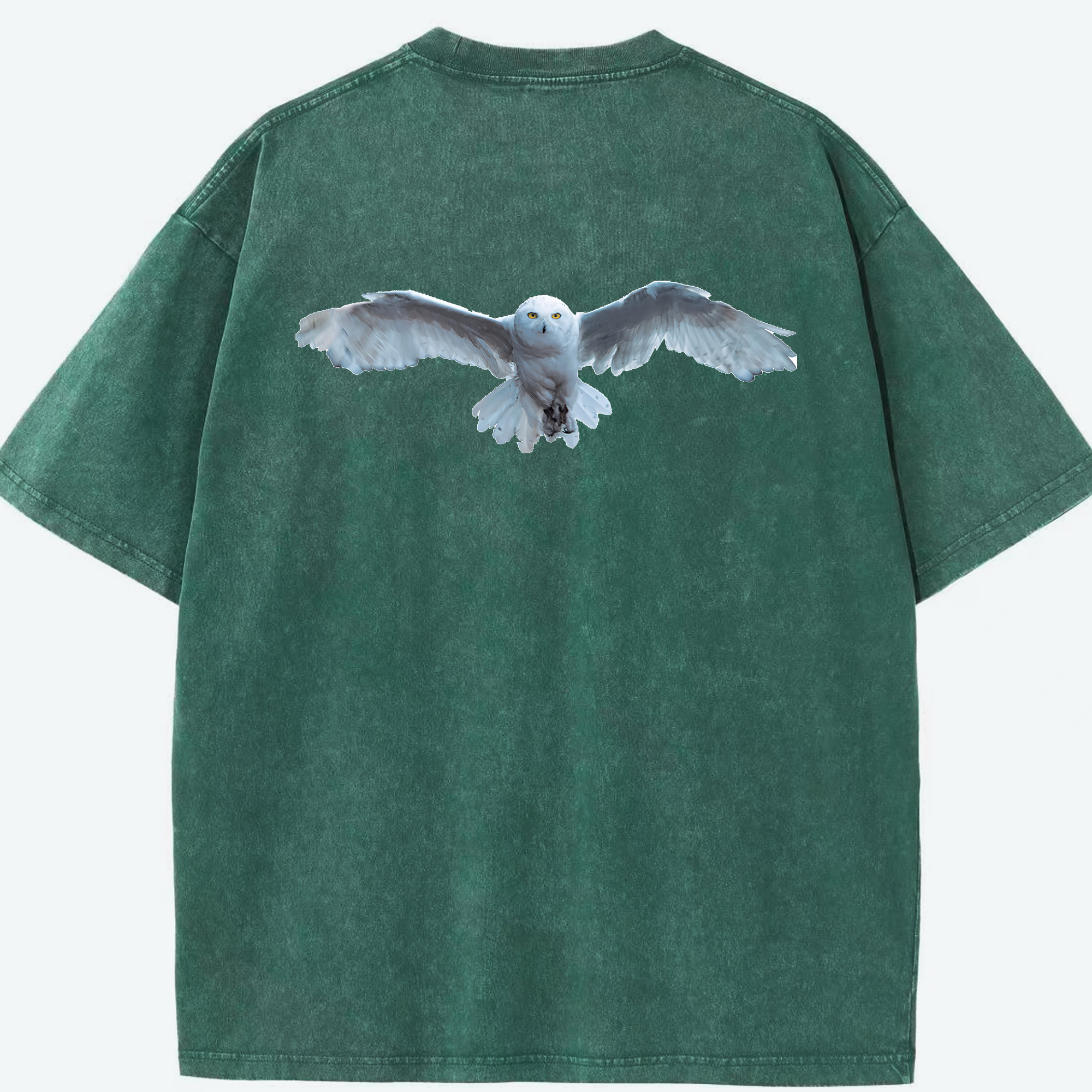（画像用） Harry Potter ハリー・ポッターシリーズ 綿100% ヴィンテージ風 半袖Tシャツ（背面プリント）